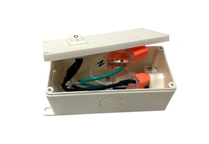 Luminiz CN2011-----W-C Undercabinet Hardwire Box (With Switch)