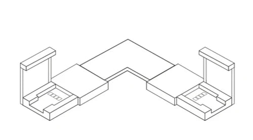 Luminiz CNTL04 Tapelight connector RGB