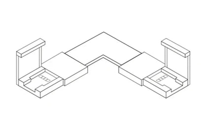 Luminiz CNTL04 Tapelight connector RGB