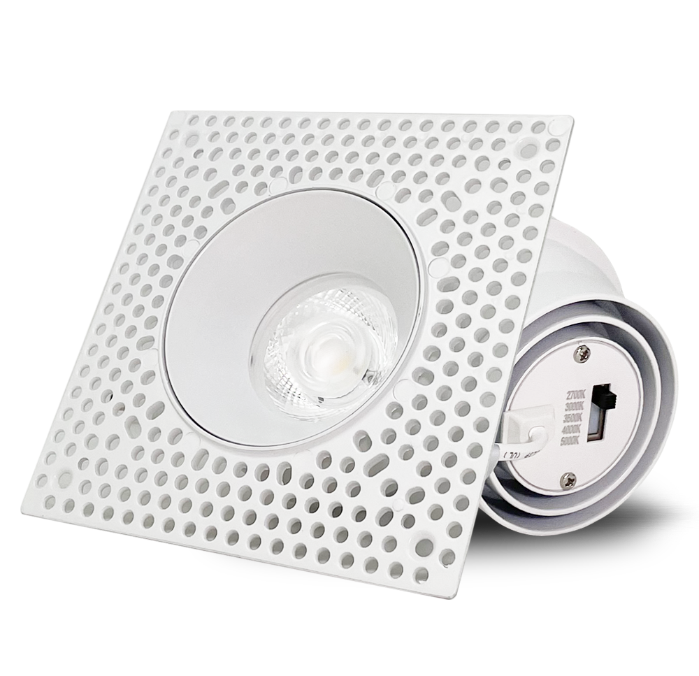 Dawnray 30TL-L-WH 3" LED Trimless Pot Light