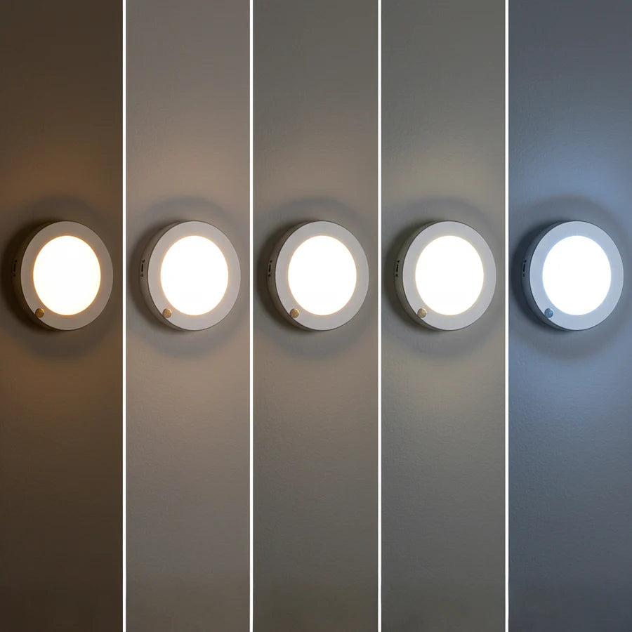 Ortech 5",7"&9"Round LED Flush Mount with Motion Sensor