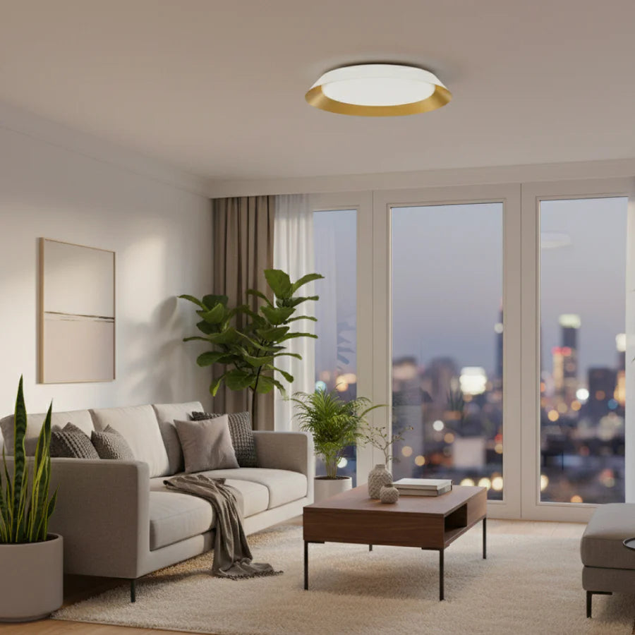 Ortech 12"&16" Round LED Flush Mount Ceiling Light