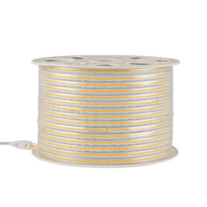 Line Voltage LED COB Tape Light | Waterproof Dot-Free Flexible Strip IP65 120V