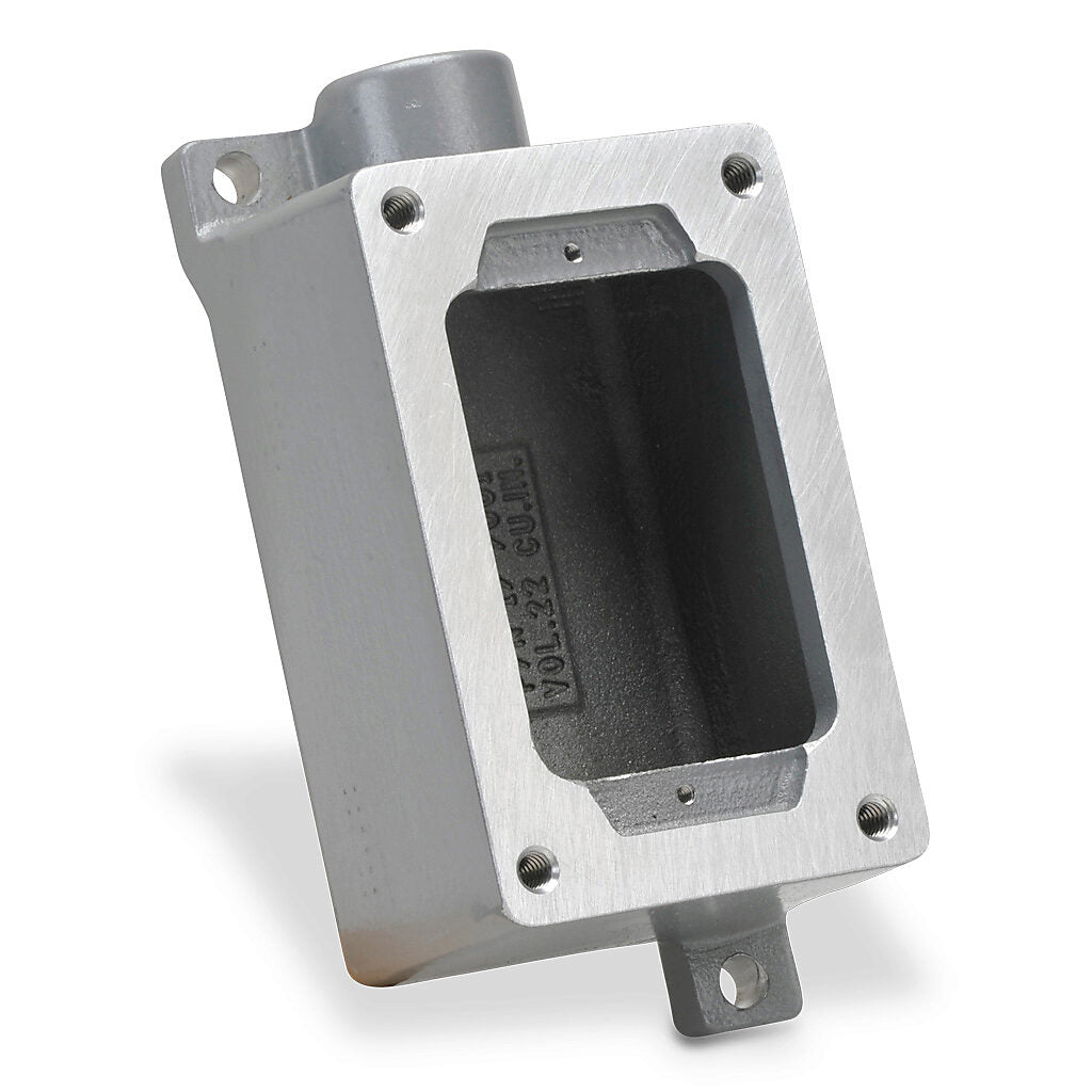 Killark SWB-2 | Dead-End Single-Gang Device Body, 3/4 In. Hub