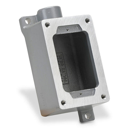 Killark SWB-2 | Dead-End Single-Gang Device Body, 3/4 In. Hub