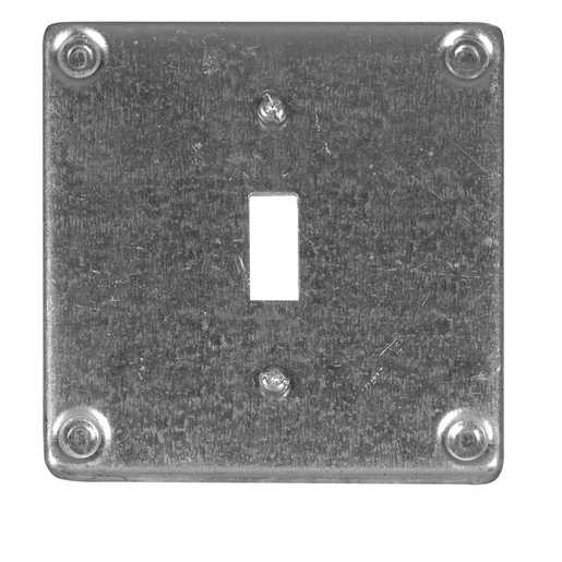 8361 | Hubbell Square Cover, For One Toggle