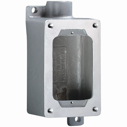 Killark SWB-2 | Dead-End Single-Gang Device Body, 3/4 In. Hub