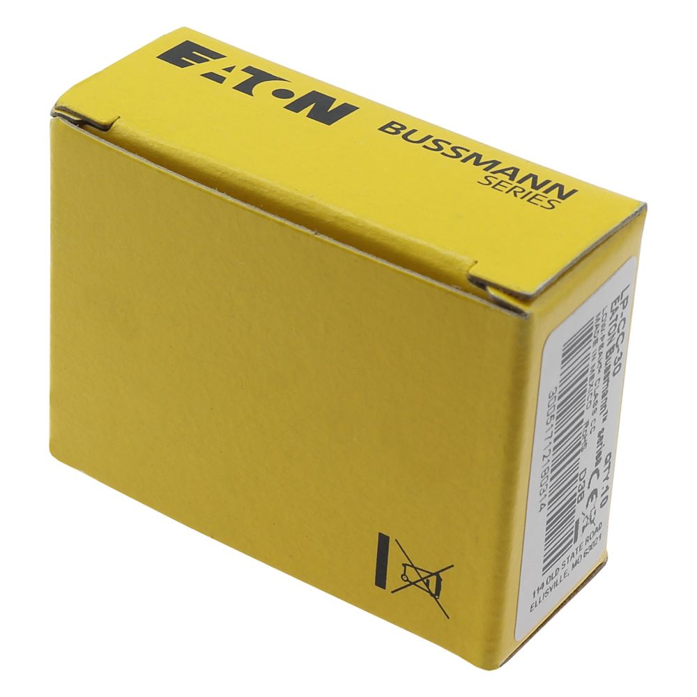 LP-CC-30 | Eaton Bussmann Class CC 30A Time-Delay Fuse, 600V