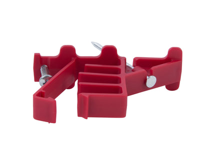 Gardner Bender MCS-100W SnapSHOT Multi-Cable Staple, Red, (100/pk)