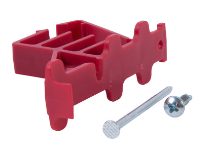 Gardner Bender MCS-100W SnapSHOT Multi-Cable Staple, Red, (100/pk)