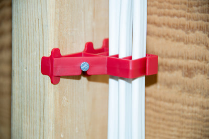 Gardner Bender MCS-100W SnapSHOT Multi-Cable Staple, Red, (100/pk)