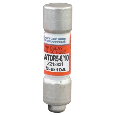 Mersen ATDR5-6/10 - Class CC Fuse - Time-Delay 5-6/10A 600VAC