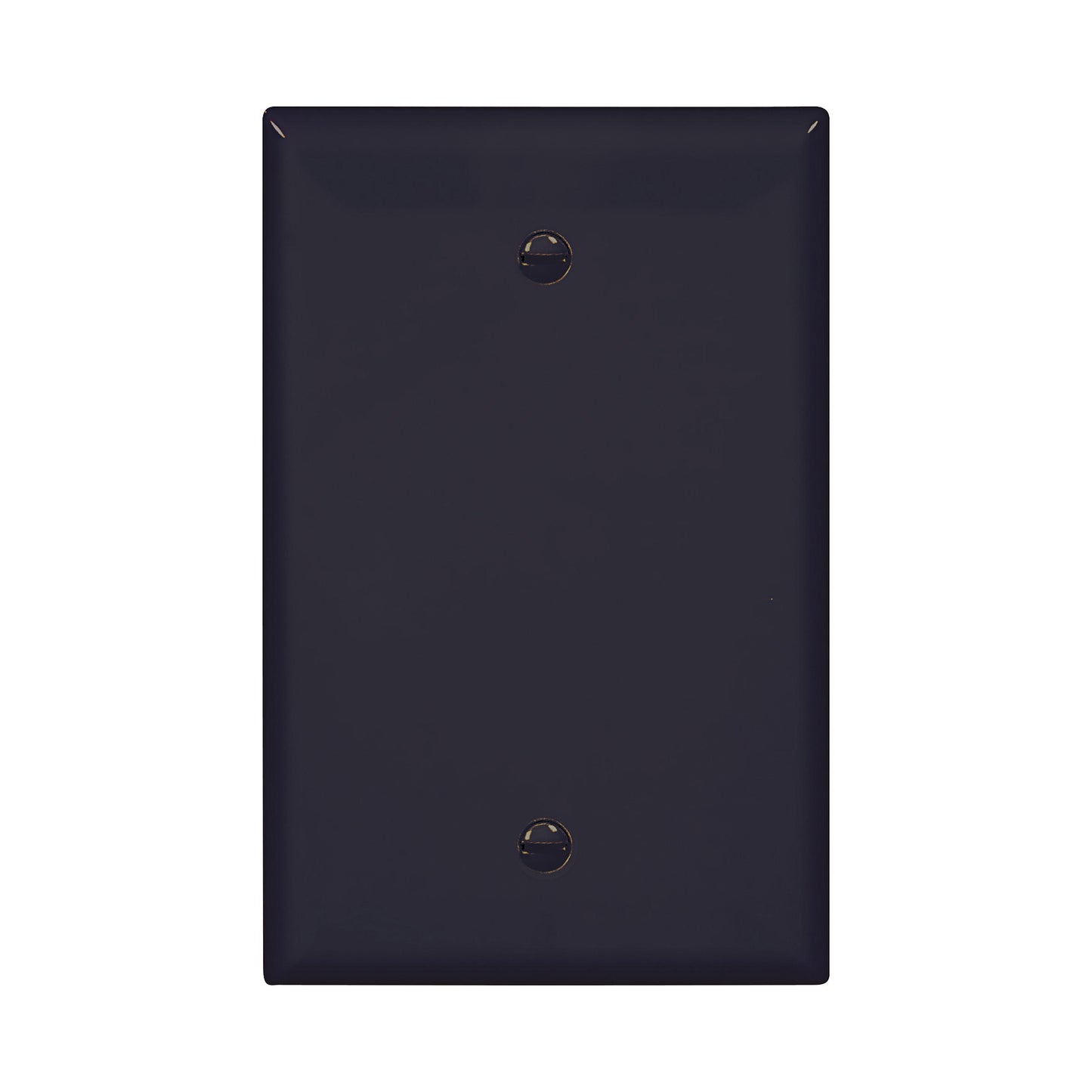 Eaton PJ13BK 1-Gang Blank Wallplate Unbreakable Mid Size Wall Plate, Black