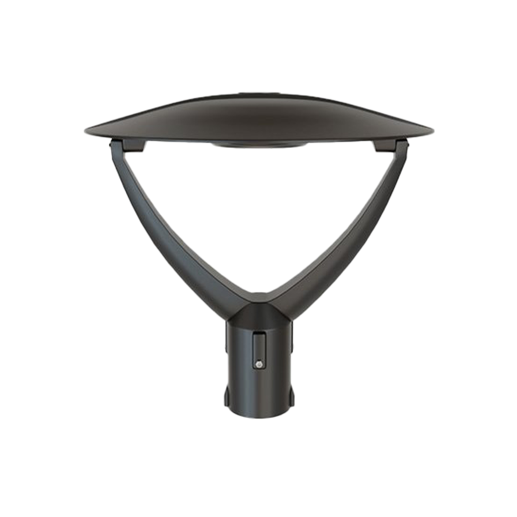 RENO HALO SERIES Architectural Post Top Fixture R1 | Selectable Wattage 40/50/60W | Selectable CCT 3000/4000/5000K | 120-347V
