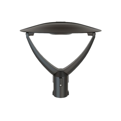 RENO HALO SERIES Architectural Post Top Fixture R1 | Selectable Wattage 40/50/60W | Selectable CCT 3000/4000/5000K | 120-347V