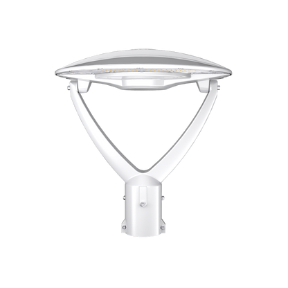 RENO HALO SERIES Architectural Post Top Fixture R1 | Selectable Wattage 40/50/60W | Selectable CCT 3000/4000/5000K | 120-347V