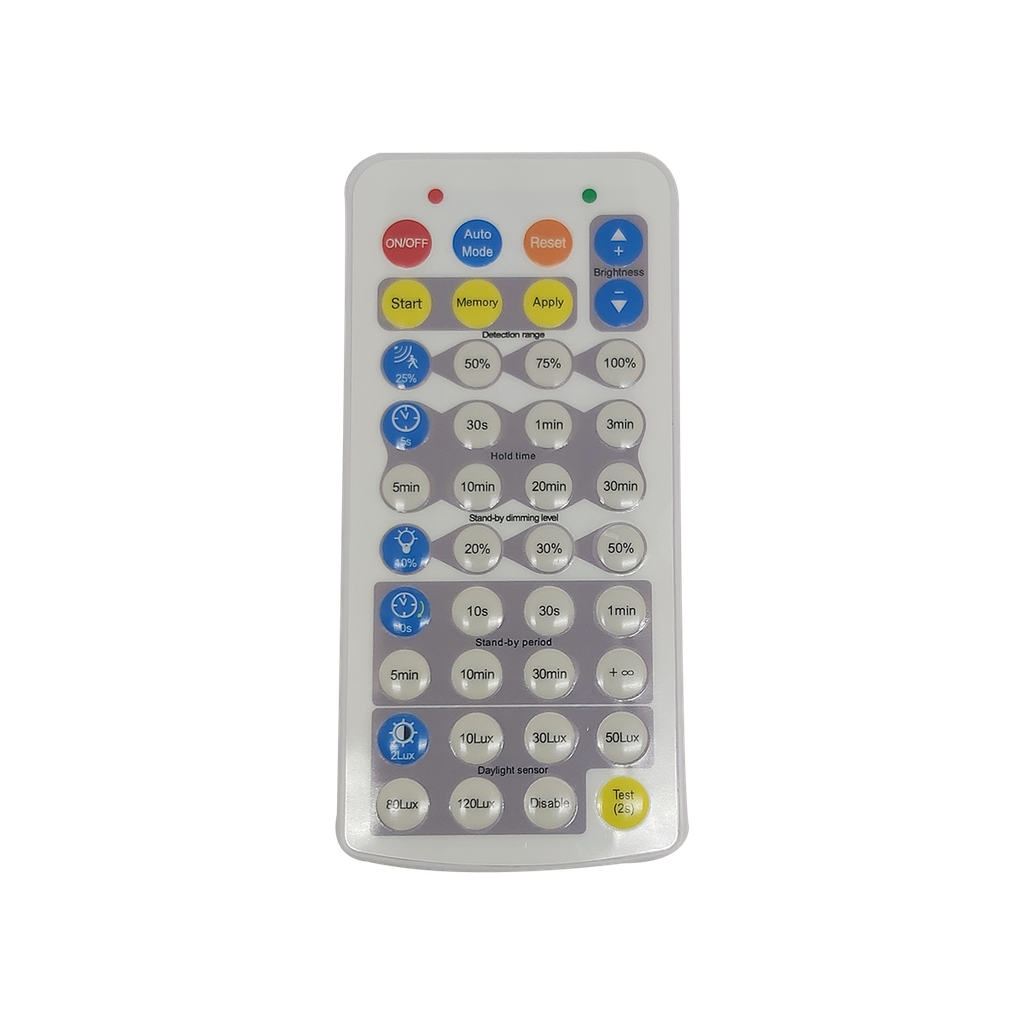 RENO DOUBLE-ARM POST TOP DOUBLE-ARM POST TOP Remote Control for Standalone sensors