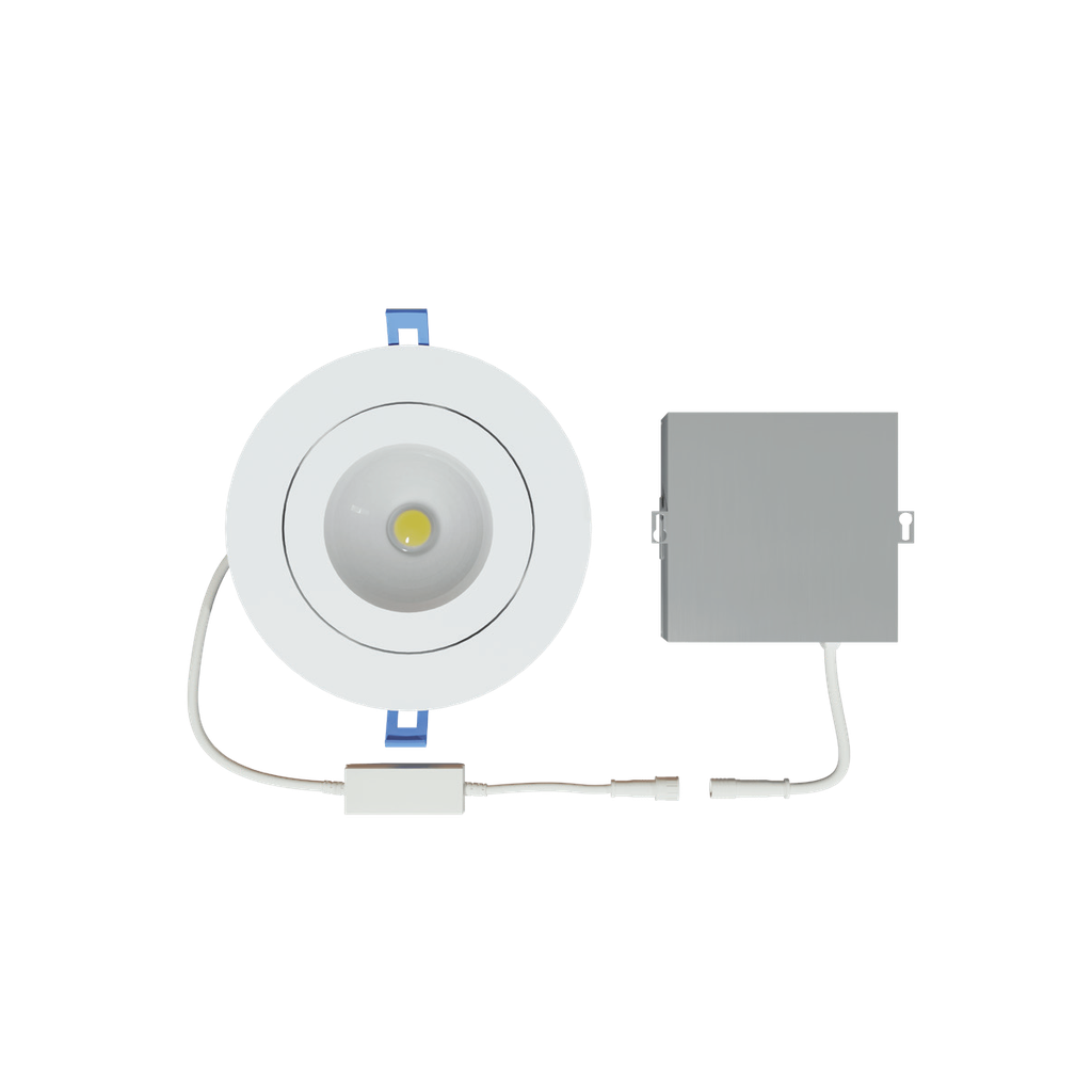 RENO LED Potlight, Gimbal, RENO-LED-4-S9W-FG-5CCT-WH, with box