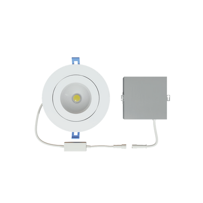 RENO LED Potlight, Gimbal, RENO-LED-4-S9W-FG-5CCT-WH, with box
