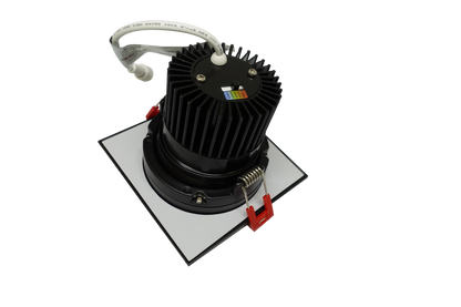 RENO Aura Series 3.5" SQUARE GIMBAL | 12W | Selectable CCT 27/30/35/40/50K | 120V