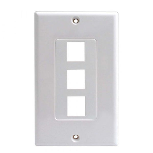 SyncProducts Decora Style Wall Plate & Insert White | SC-DJ3