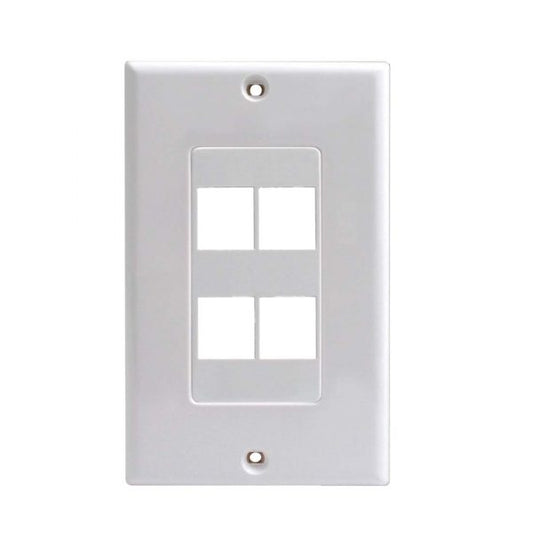 SyncProducts Decora Style Wall Plate & Insert White | SC-DJ4