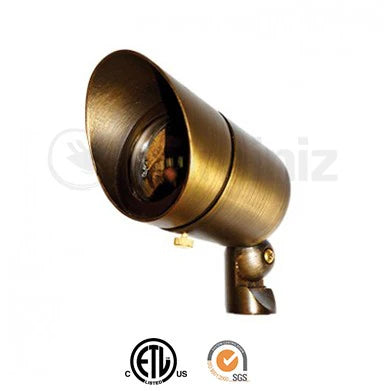 Luminiz SS12013---1B-- Brass Ground Spotlight