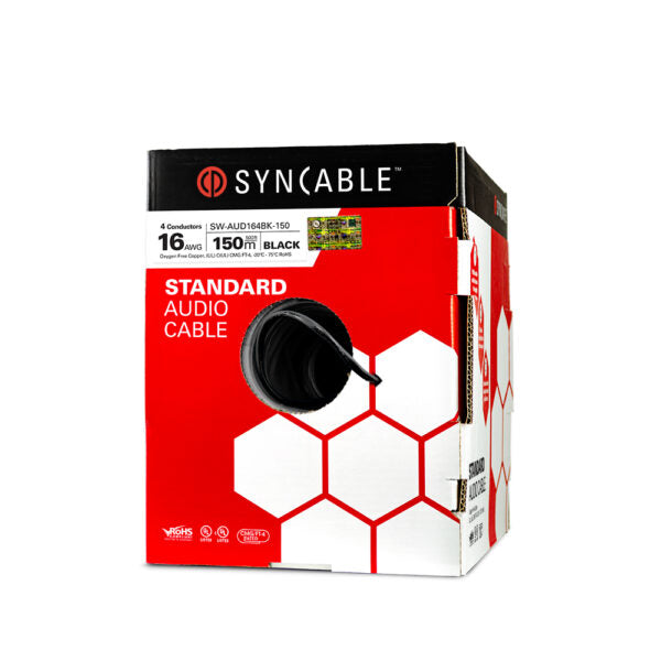 SW-AUD164 | SYNCABLE 16awg-4c In-Wall Audio Wire