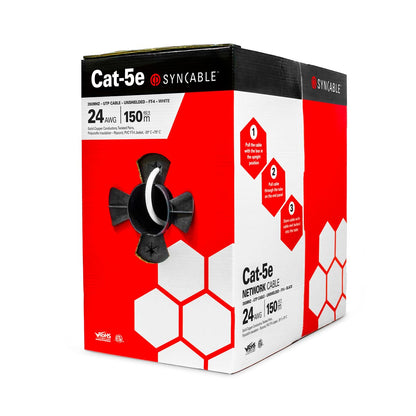 SW-CAT5E | SynCable Cat-5e Network Cable, 350MHz 24-4pr FT-4