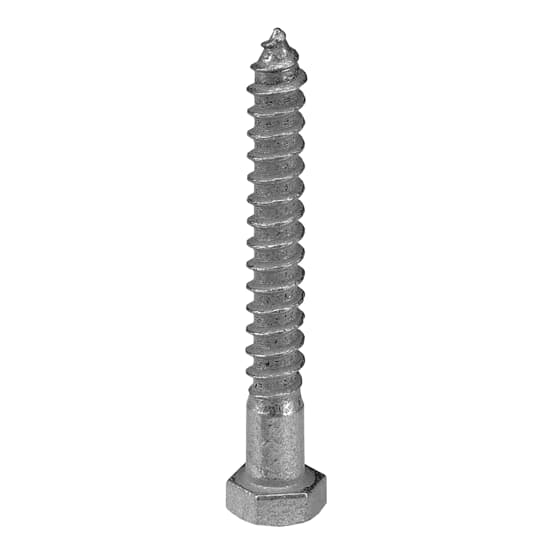 Lag Screw, 3/8" × 4"