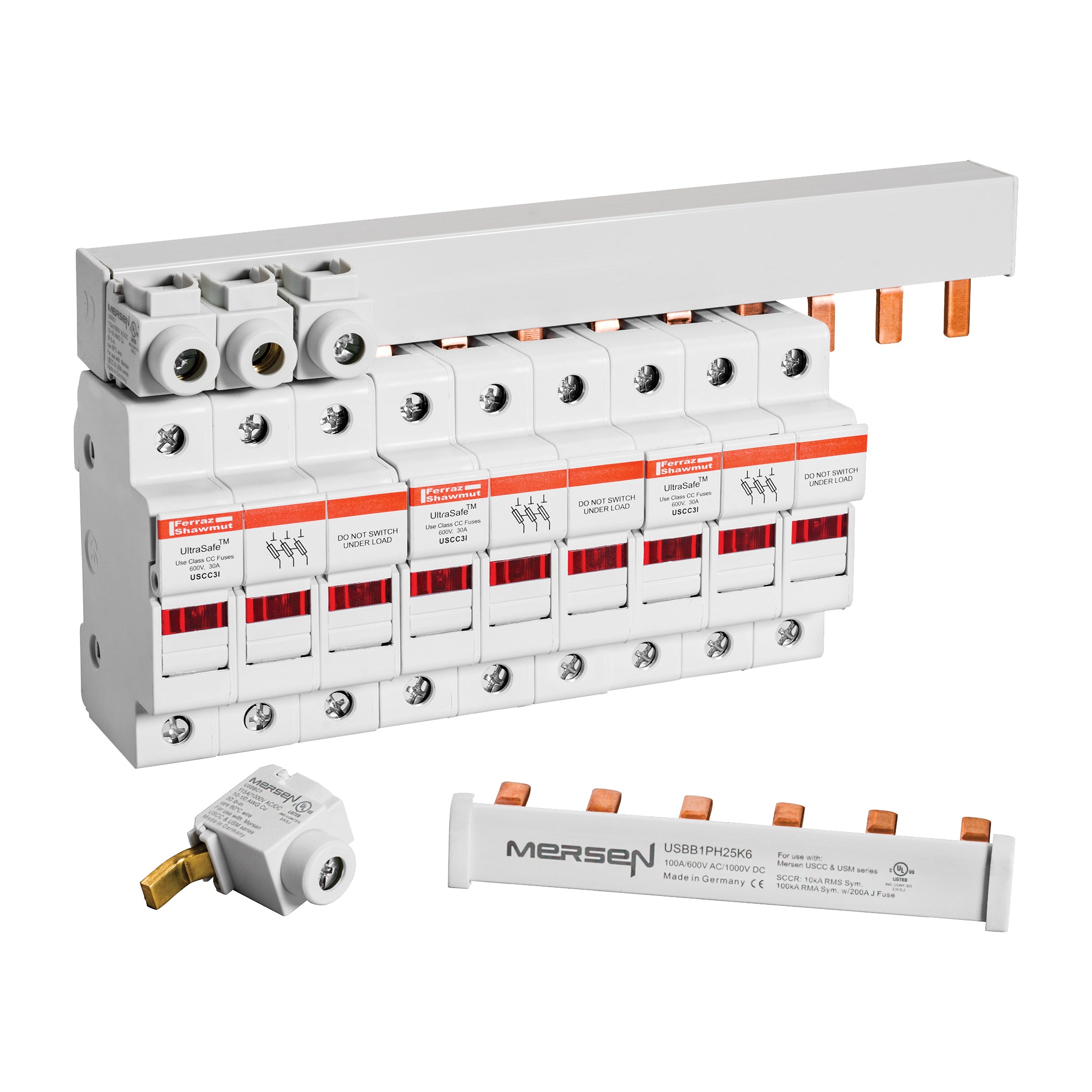 USBBESB1 | Mersen Feeder Terminal for USBB Bus Bar System – Green Bird ...