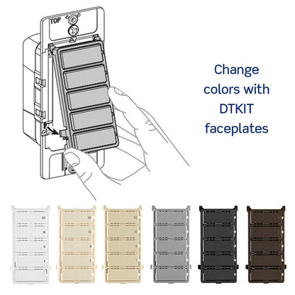 Leviton DT160-1LW Decora In-Wall 60-Minute Countdown Timer Switch