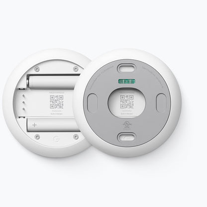 Google nest smart thermostat, back view