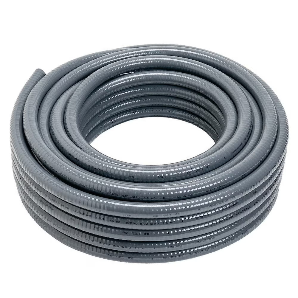 Nesco 15005 Non-Metallic Liquid Tight Conduit, 1/2 in, 100 ft