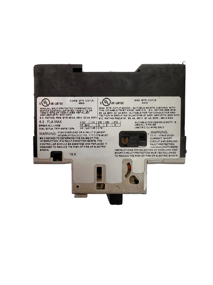 Allen-Bradley 140M-D8E-B63 Motor Protection Circuit Breaker