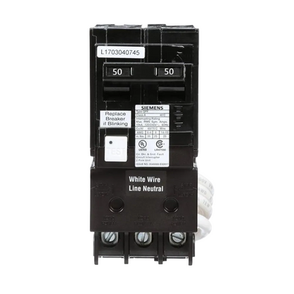 QF250ACSA | Siemens 50A 2 Pole GFCI Breaker 240V