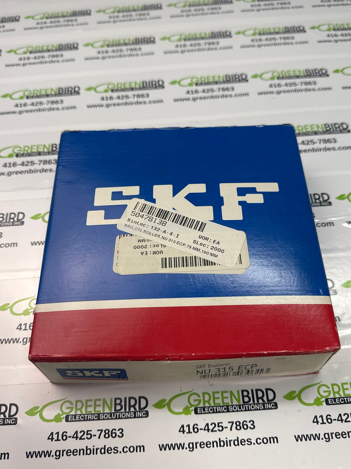 BRG,CYL ROLLER, NU 315ECP,75MM,160MM