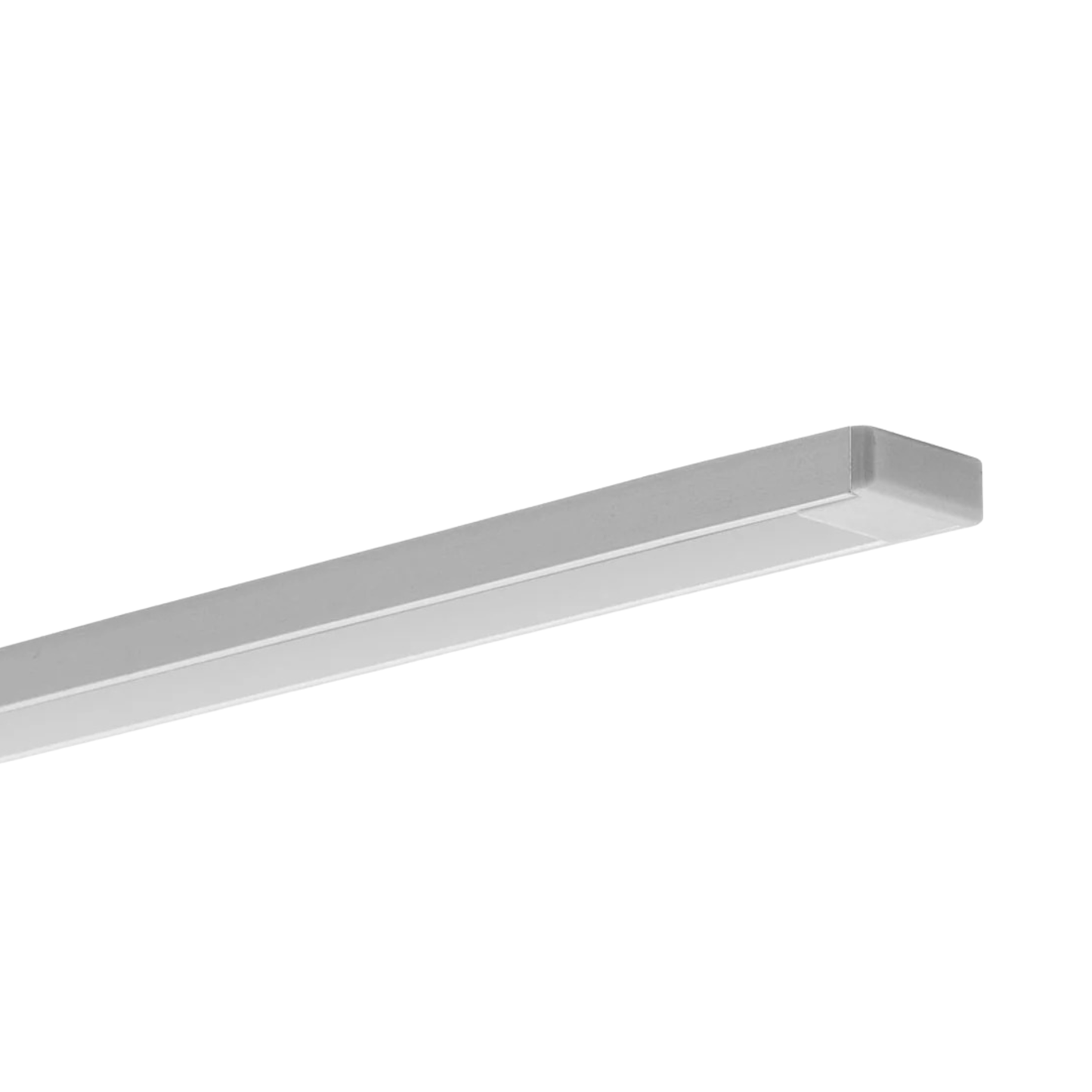 Surface Mounted LED Tape Extrusion Profile | 8ft Aluminum Channel