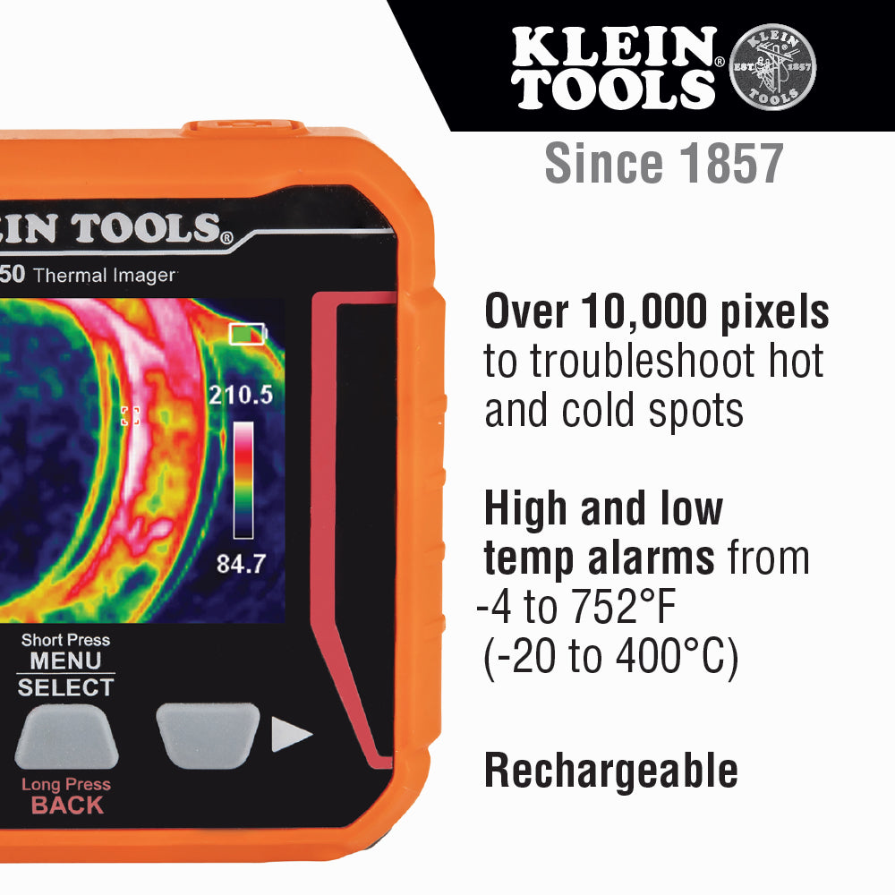 Klein Tools TI250 Rechargeable Thermal Imaging Camera