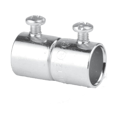 Iberville® CI5504 EMT Setscrew Conduit Coupling, 1/2 in